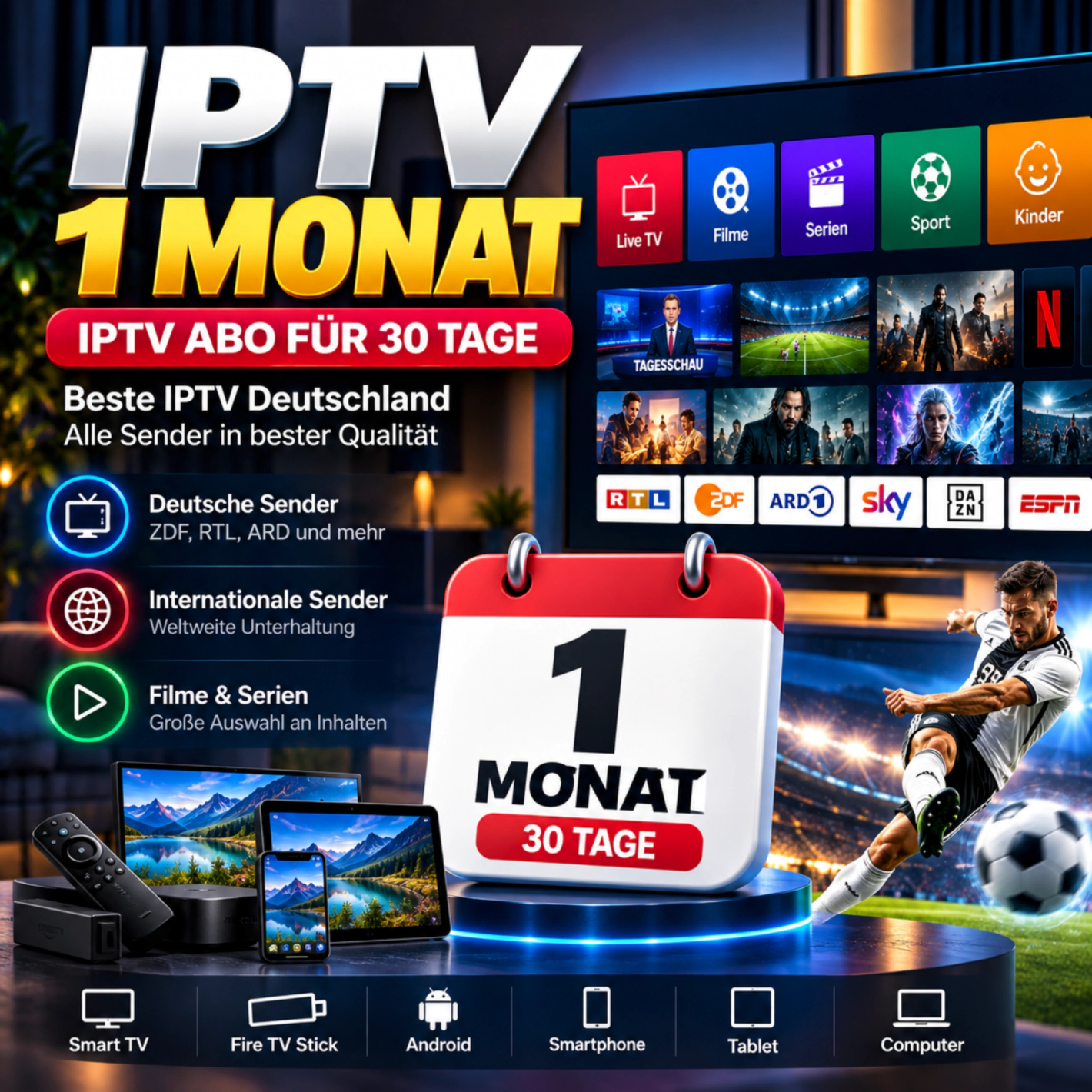 IPTV 1 Monat kaufen